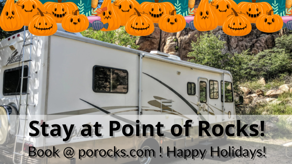 Prescott October Events Point of Rocks Campground